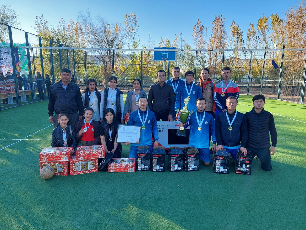 Maktabimiz o'quvchilari besh tashabbus bo'yicha musobaqalarda g'olib bo'lishdi